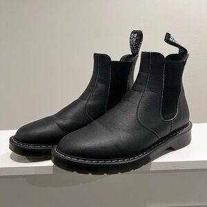 Solovair Black Chelsea Boots